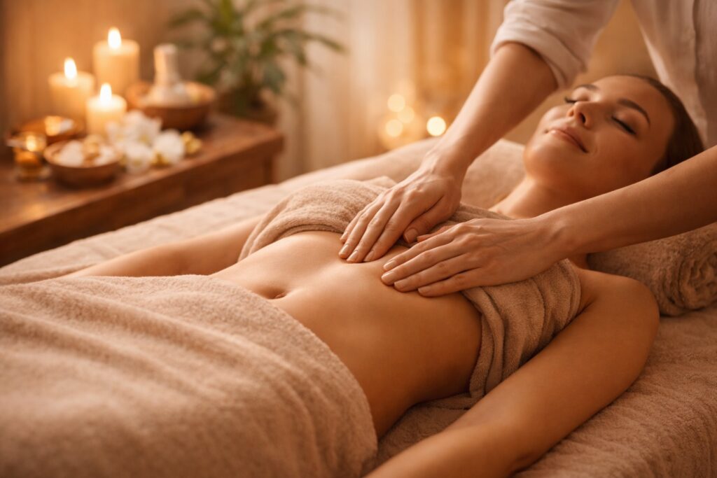 Massage du ventre Chi Nei Tsang à Saint-Ouen-sur-Seine, près de Paris